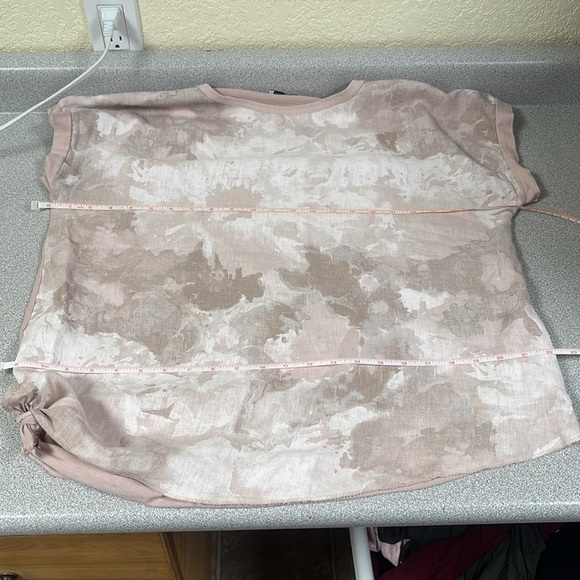 Pure Venice Pink Linen Top - Picture 8 of 9